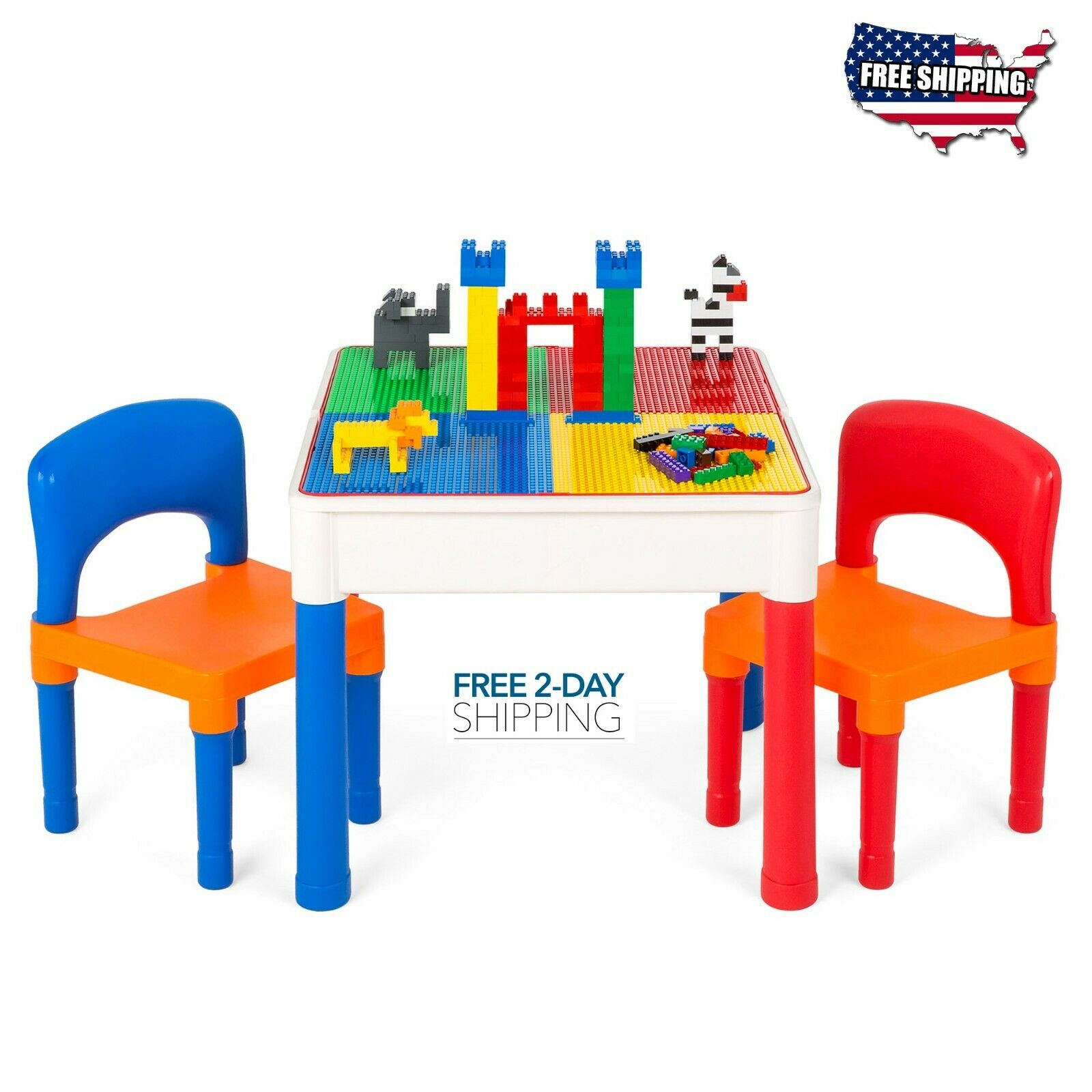 lego table with 4 chairs